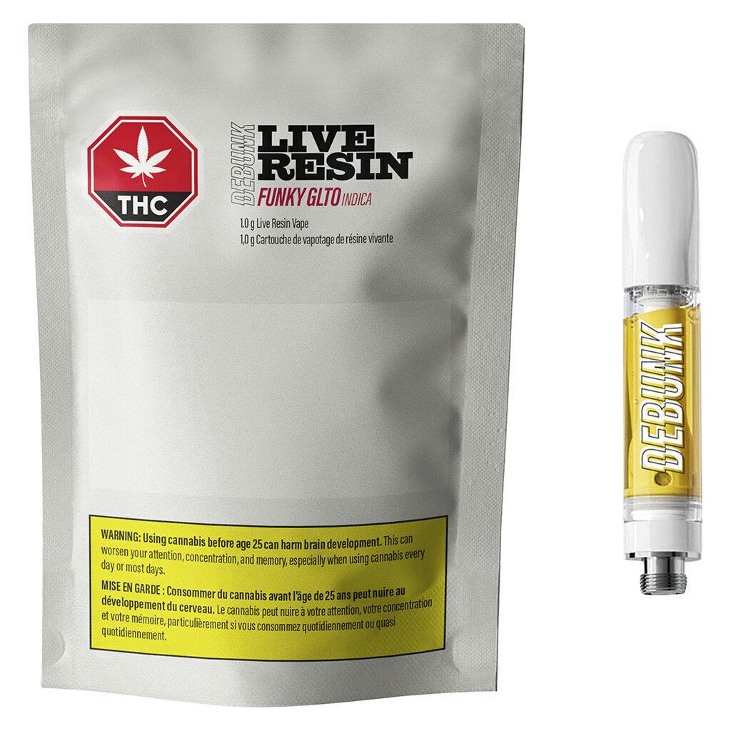 Funky GLTO Live Resin 510 Thread Cartridge - 1g