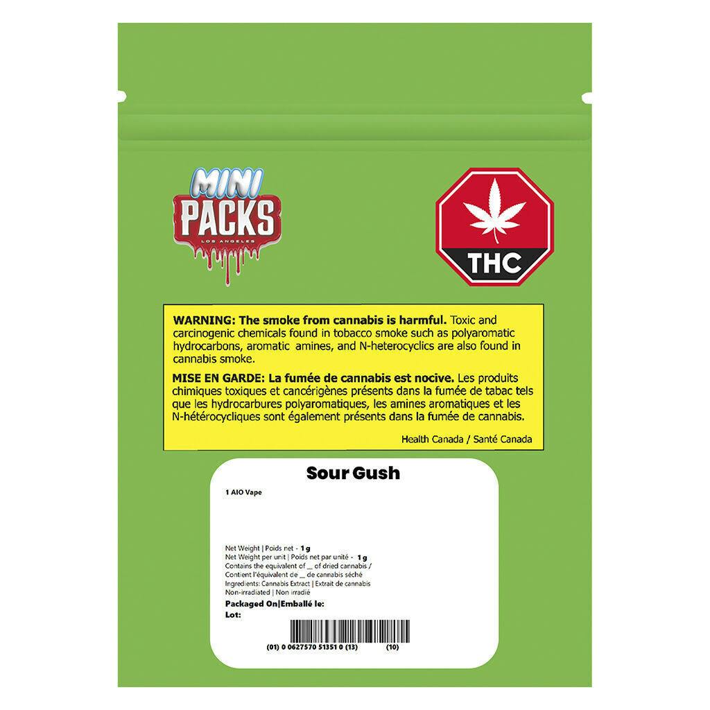 Mini Packs Sour Gush