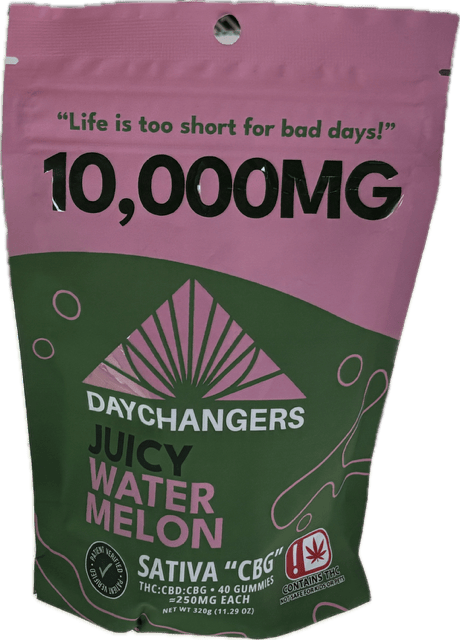Day Changers - 10,000mg Juicy Watermelon Gummy 40ct.