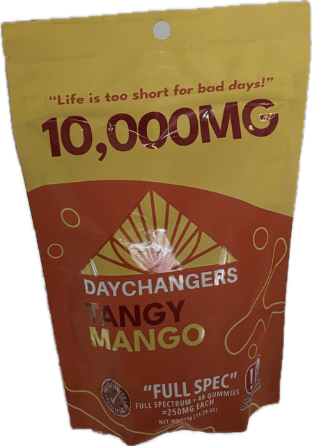 Day Changers - 10,000mg Tangy Mango Gummy 40ct.
