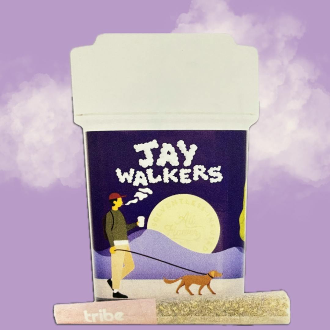 Jaywalkers Solventless Infused - Variety - 11 pack - Infused Pre Rolls - 4.95g