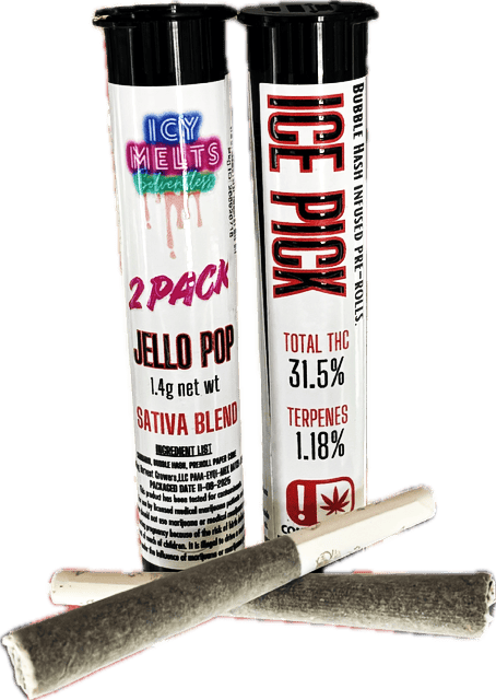 ICE PICK 2PACK- JELLO POP (sativa Blend)