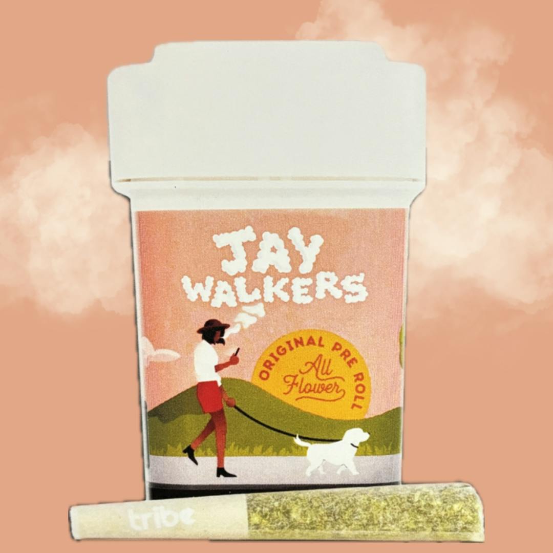 Jaywalkers Original - Indica - 9lb Gelato - 11 Flower Prerolls - 4.4g