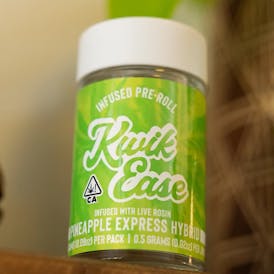 Kwik Ease .5g (5pk) Infused Pre-rolls Pineapple Express
