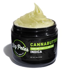 Big Petes 1000mg Cannabutter Indica