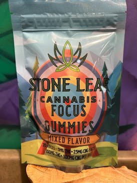 Focus Gummies- Golden Kiwi | 100mg THC /500mg CBG