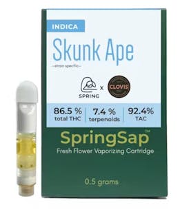 Skunk Ape | .5g Live Rosin cartridge