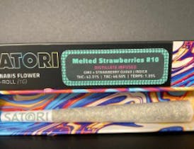 Satori- Infused Melted Strawberries # 10 | 1g Distillate Infused Pre-Roll