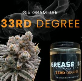Grease Line- 33rd Degree 28.35% THC | 3.5g Flower