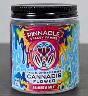 Pinnacle Valley- Rainbow Melt 27.67% THC | 3.5g Flower