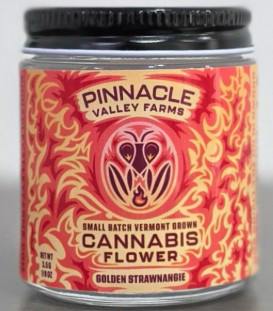 Pinnacle Valley- Golden Strawnangie 27.35% THC | 3.5g Flower