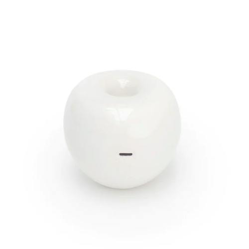 Glossy White Fruit Fancy Pipe