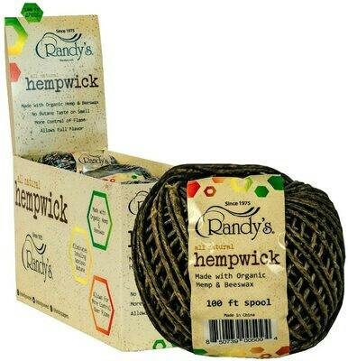 100ft Hemp Wick