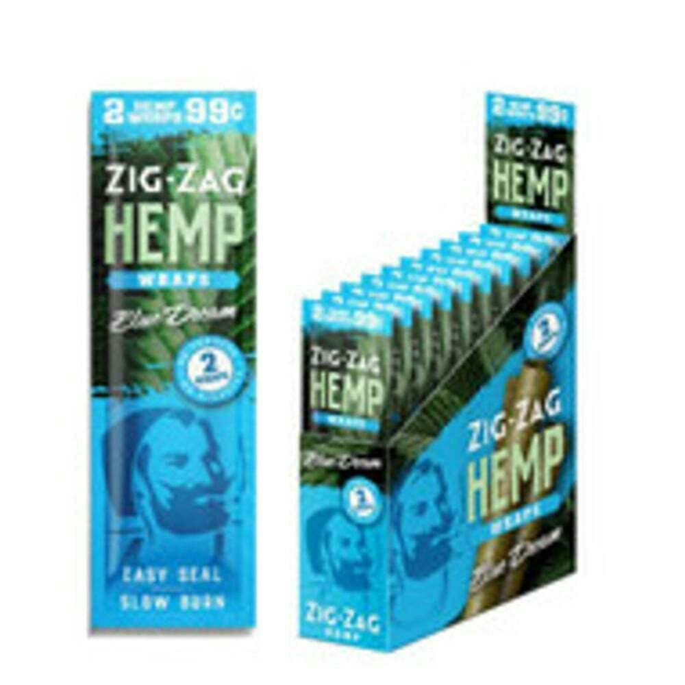 Zig Zag Blue Dream Hemp Wraps [2pk] at Zen Leaf Cannabis Dispensary