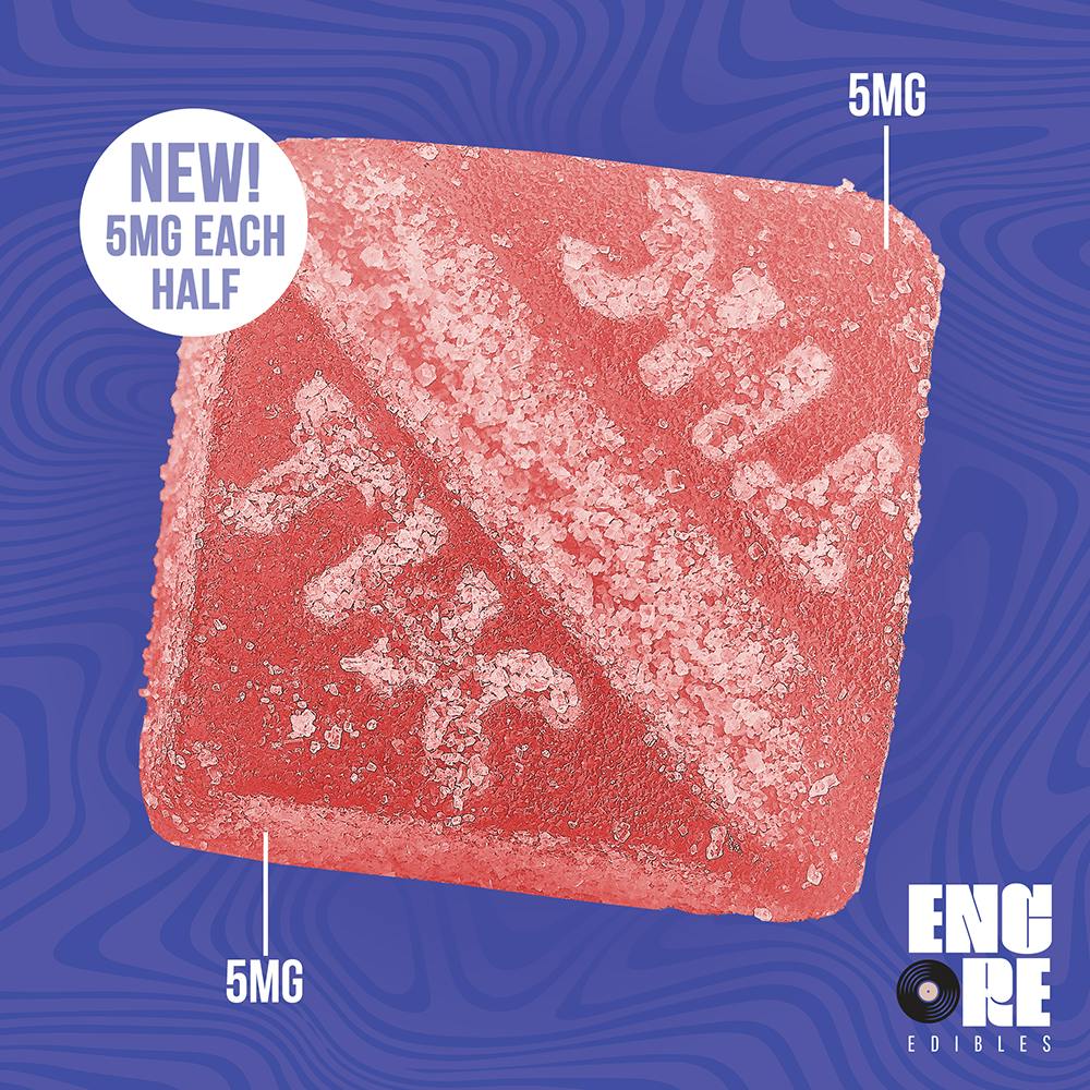 Encore Pomegranate Punch Gummy 100mg [10pk] at Zen Leaf Cannabis Dispensary