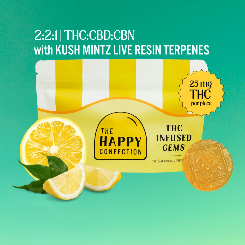 The Happy Confection Sunset Citron Gummy 600mg [20pk] (MED)