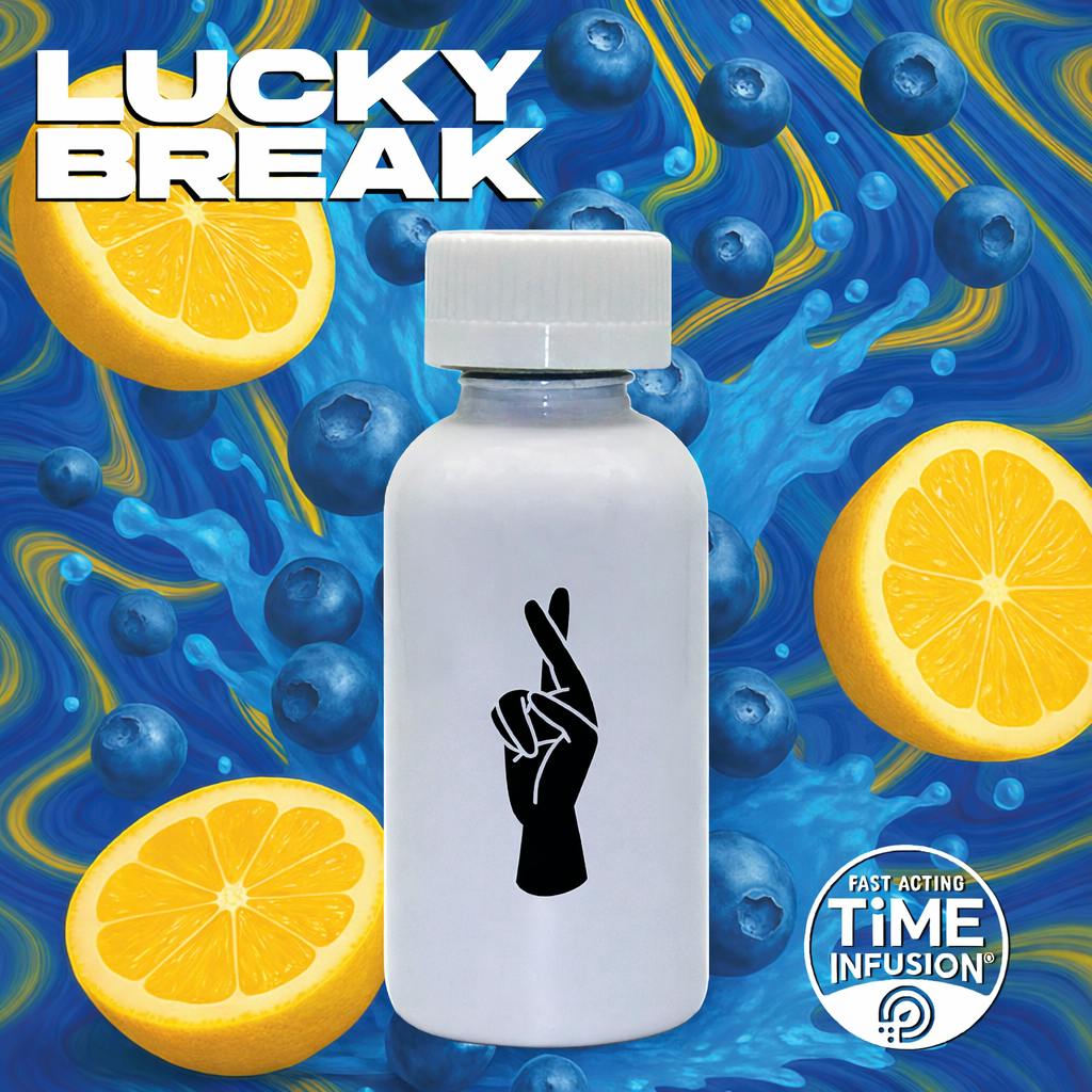 Lucky Break Lucky Elixer Fast Acting Blueberry Lemonade 100mg at Zen Leaf Cannabis Dispensary