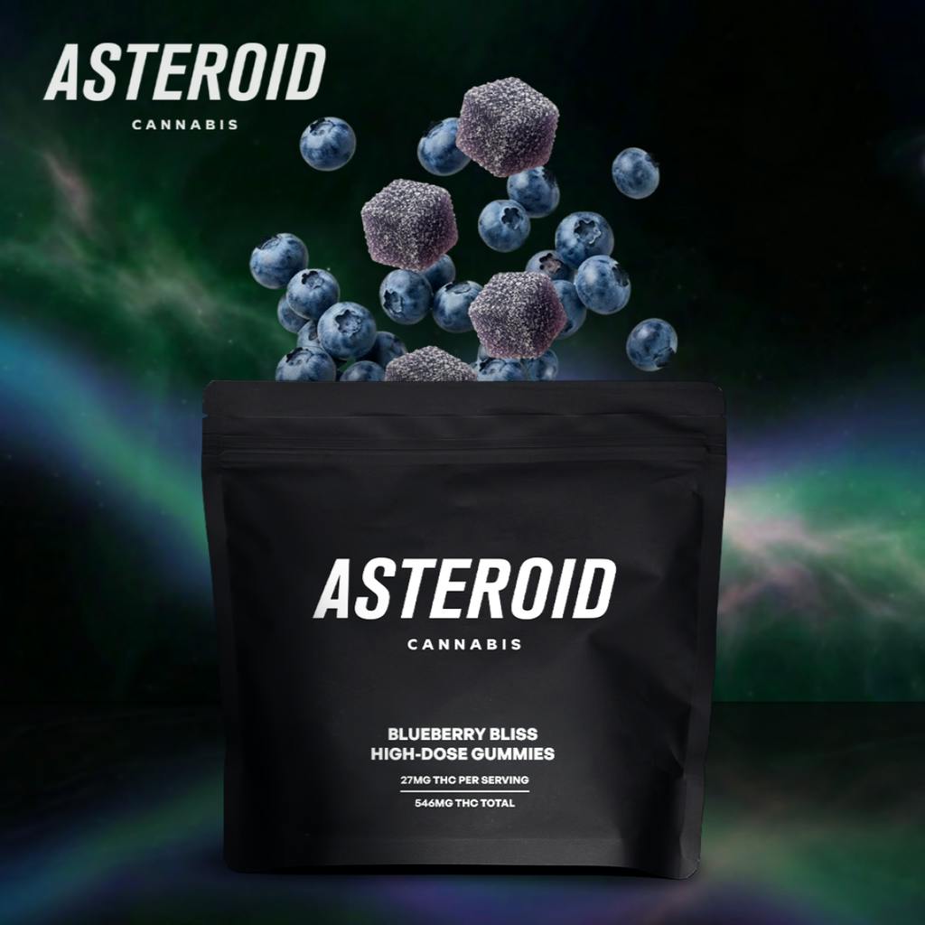Asteroid GalaxEat Blueberry Bliss Gummy 550mg [20pk] (MED)