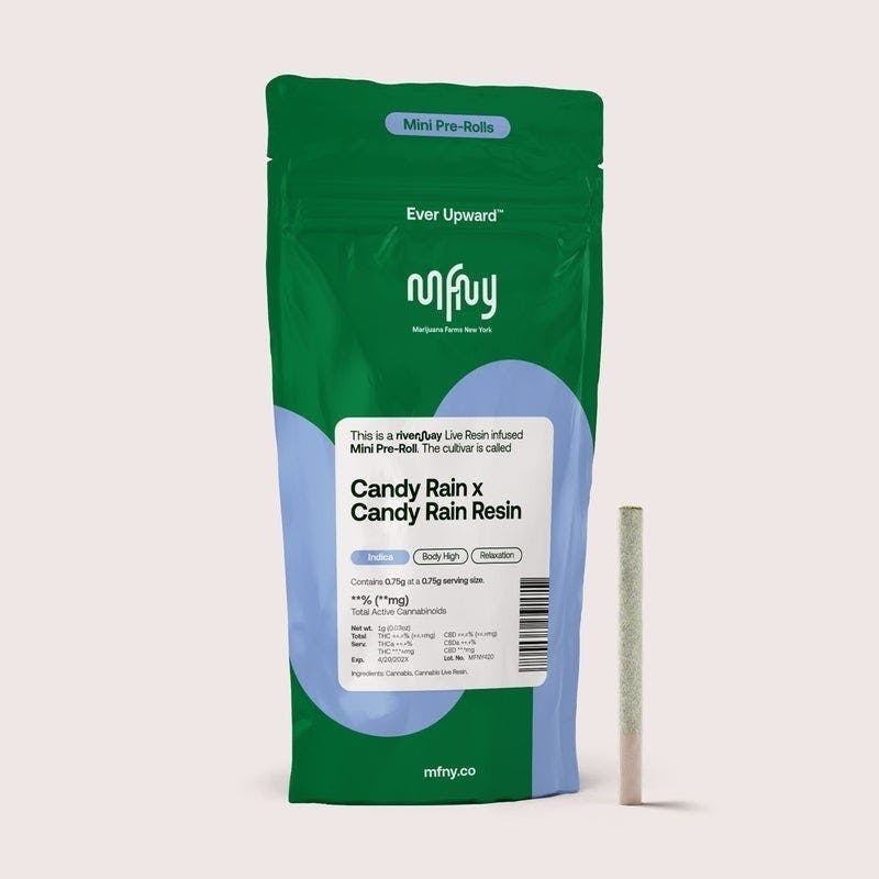 Candy Rain x Candy Rain | Single .75G Prerolls Live Resin