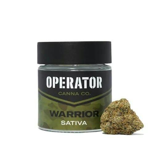 Operator | Fresh Powder | Warrior Sativa | 3.5G Flower