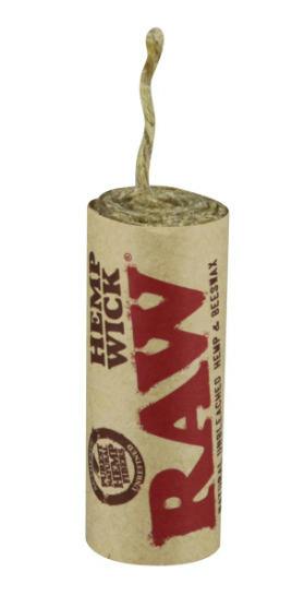 RAW Natural Hemp Wick Roll | 20ft at NOBO