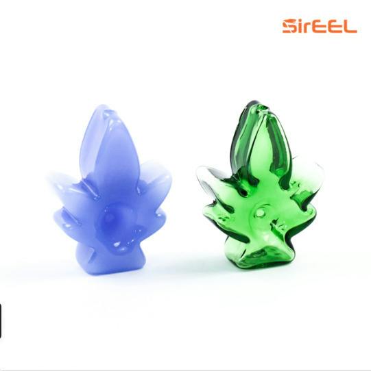 SirEEL | 3" Toke Time Leaf Hand Pipe at NOBO