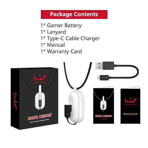 HD Gamer Battery Necklace