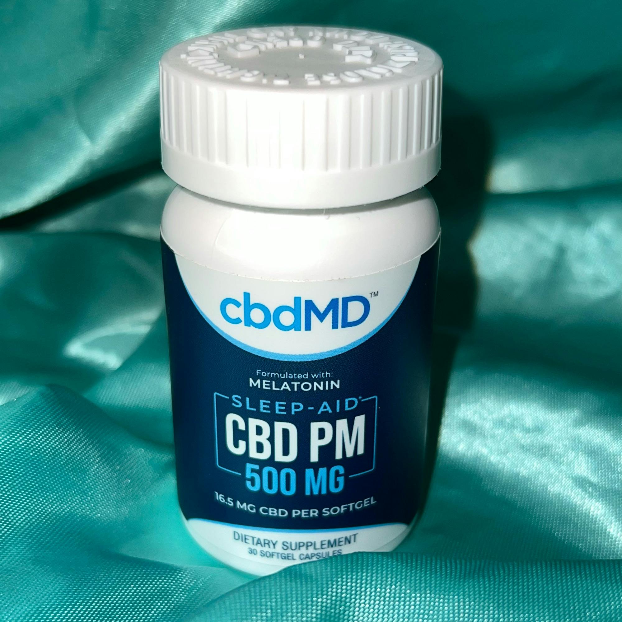 CBDMD Melatonin Cbd Pm 500mg Capsules