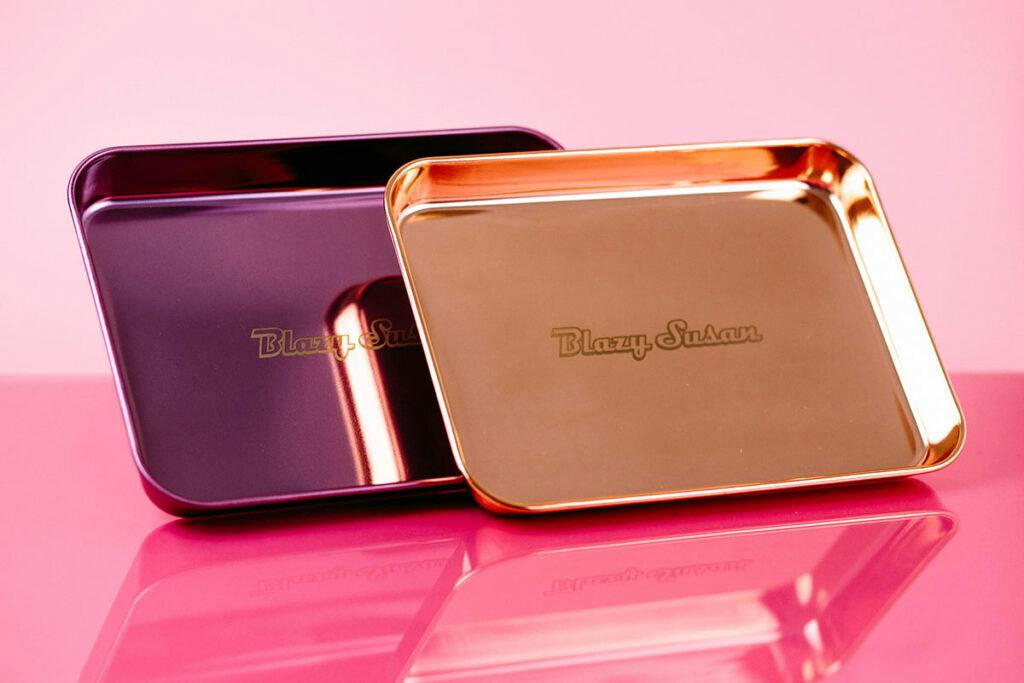 Blazy Susan Stainless Steel Tray