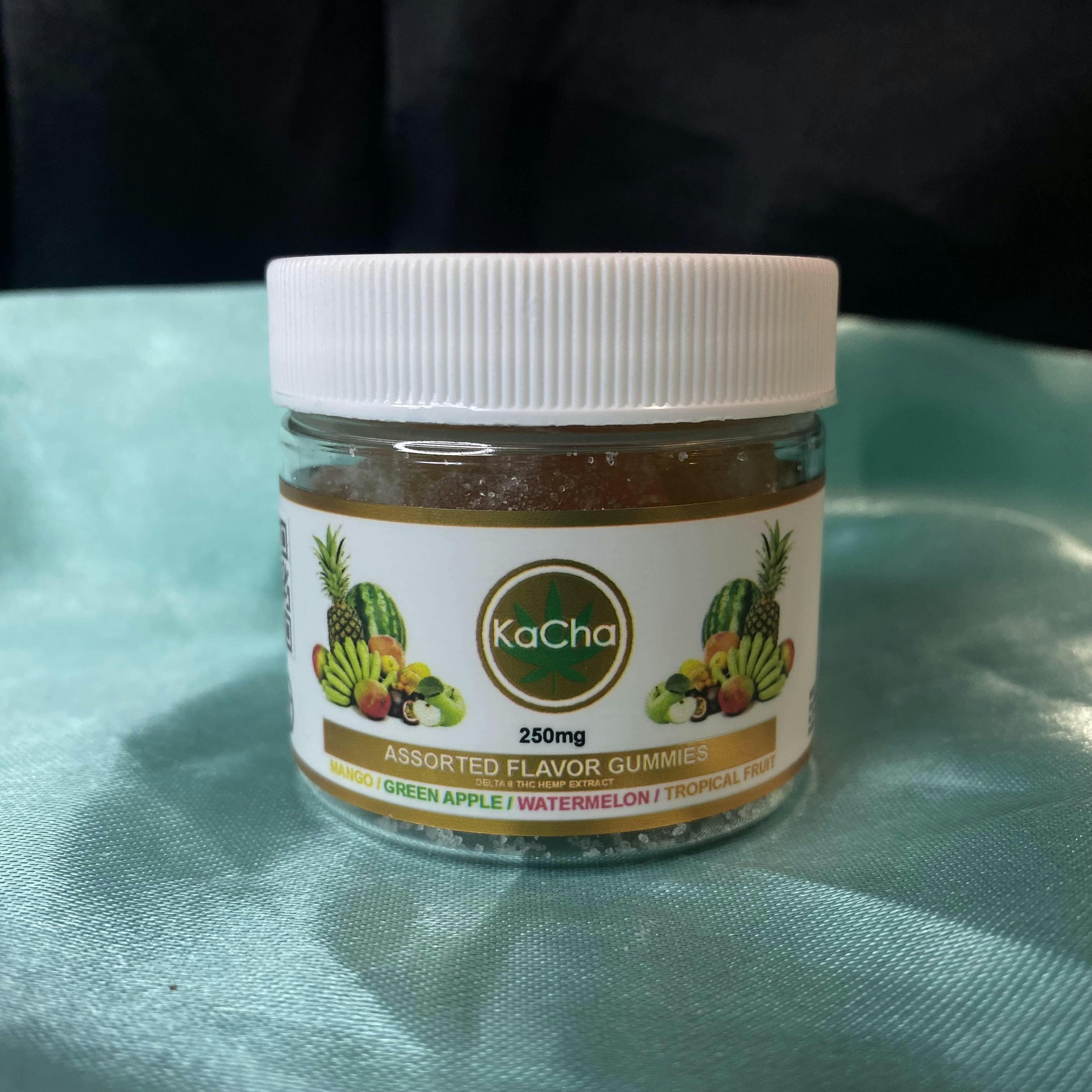 kacha delta8 gummies 250mg assorted flavor