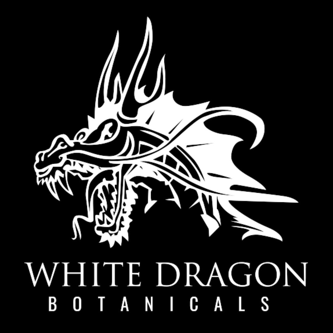 White Dragon Botanical Shirt