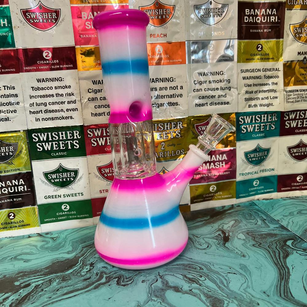 8" Waterpipe W/Perc &