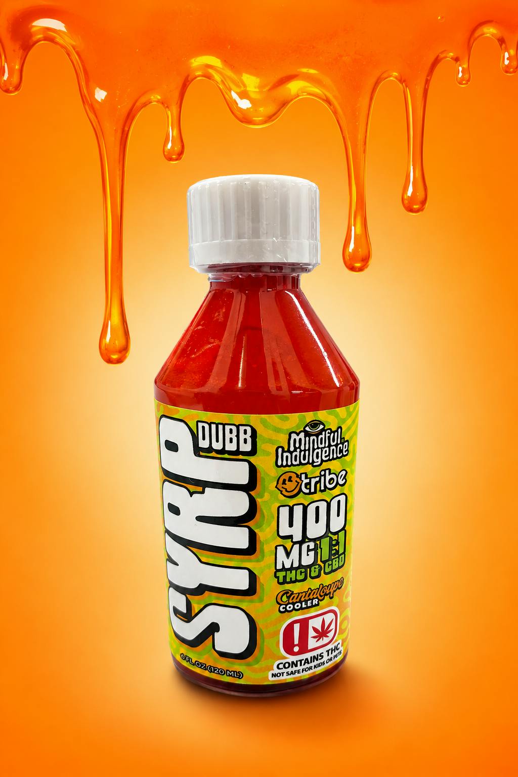 Mindful Indulgence DUBBS Nano Resin Terp Syrup 400mg 1:1 Cantaloupe Cooler