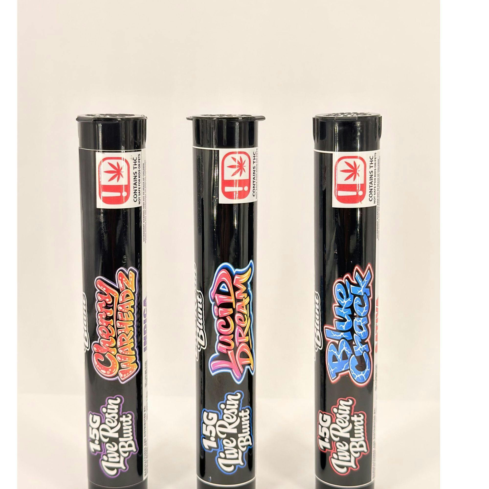 Cartel Oil Co 1.5g Live Resin Blunt Cone Blue Crack $8 or 5/$35
