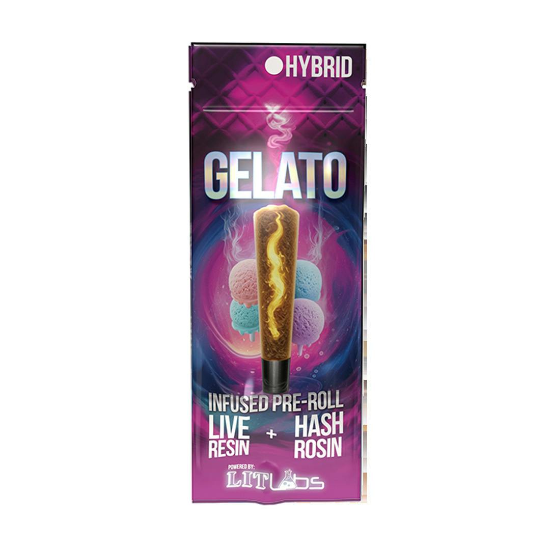 Cheddar Cheese | 1.5G Resin + Rosin Infused Preroll cannabis product