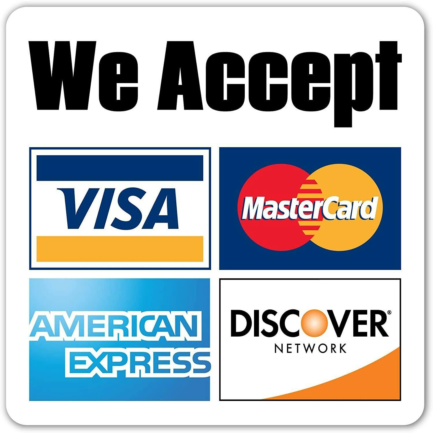 We ACCEPT Debit Cards