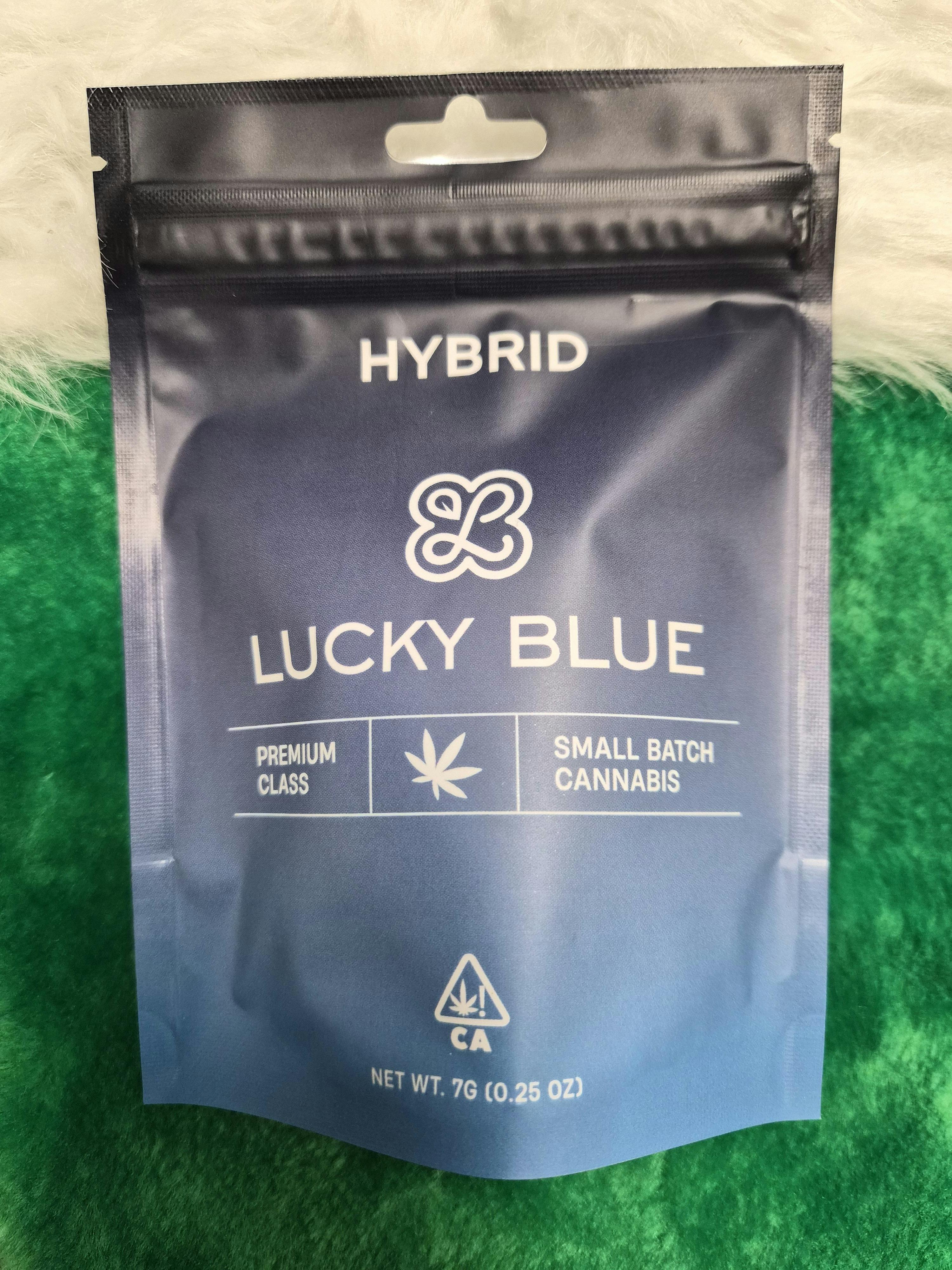 Lucky Blue - — 7G Premium Class Flower Pouch HYBRID Lemon Cherry Gelato