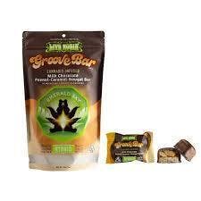 GB Live Rosin Milk Chocolate Peanut-Caramel-Nougat Bar - Hybrid 100mg 10pk