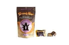 GB Live Rosin Milk Chocolate Peanut-Caramel-Nougat Bar - Indica 100mg 10pk