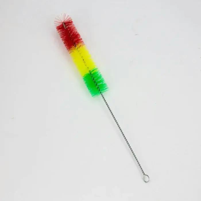 Nylon tube rasta brush 8"