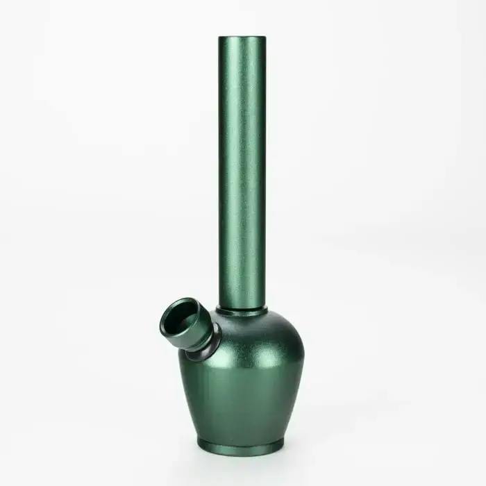 6.5" Metal Shining Color Bong - Green