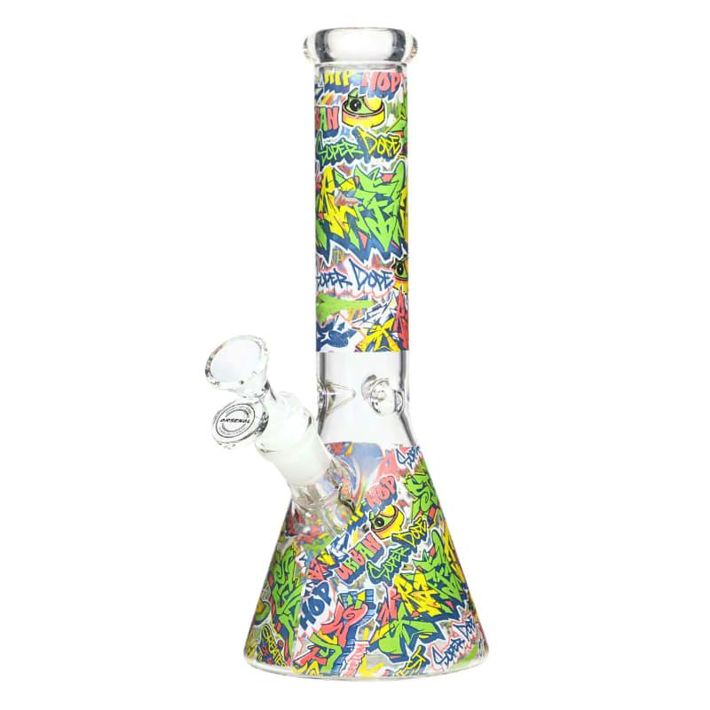 10" 5mm Arsenal Comic Blast Beaker - Design 5