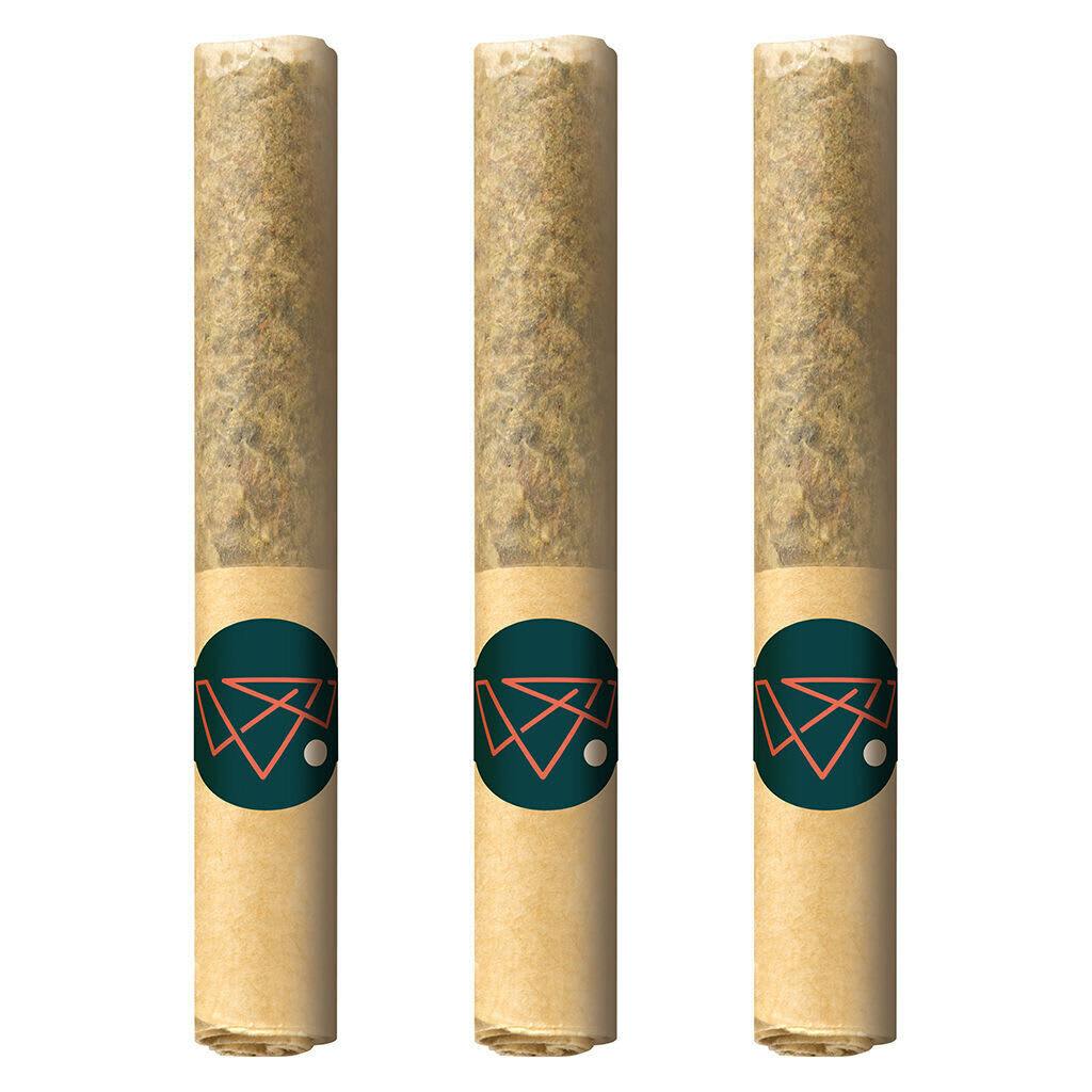 Tremblant Cannabis Pure Moroccan Hash Pre-rolls 3x0.5g Hash and Kief