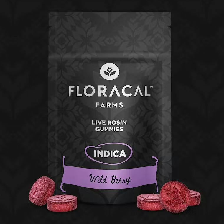 Live Rosin Wild Berry Gummies 100mg (10-Pack | 10mg Each)