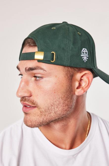 Grassroots Dad Hat Dark Green