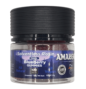 BLUEBERRY ROSIN GUMMIES 100MG