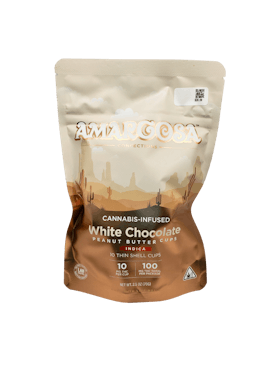 WHITE CHOCOLATE PEANUT BUTTER CUPS SATIVA