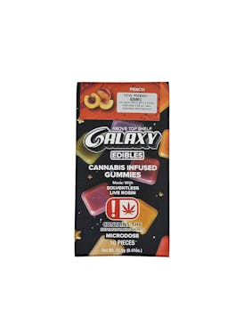 PEACH LIVE ROSIN GUMMIES HYBRID 400MG
