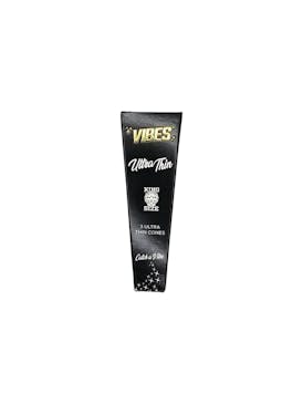 VIBES KING SIZE ULTRA THIN CONES 3 PACK