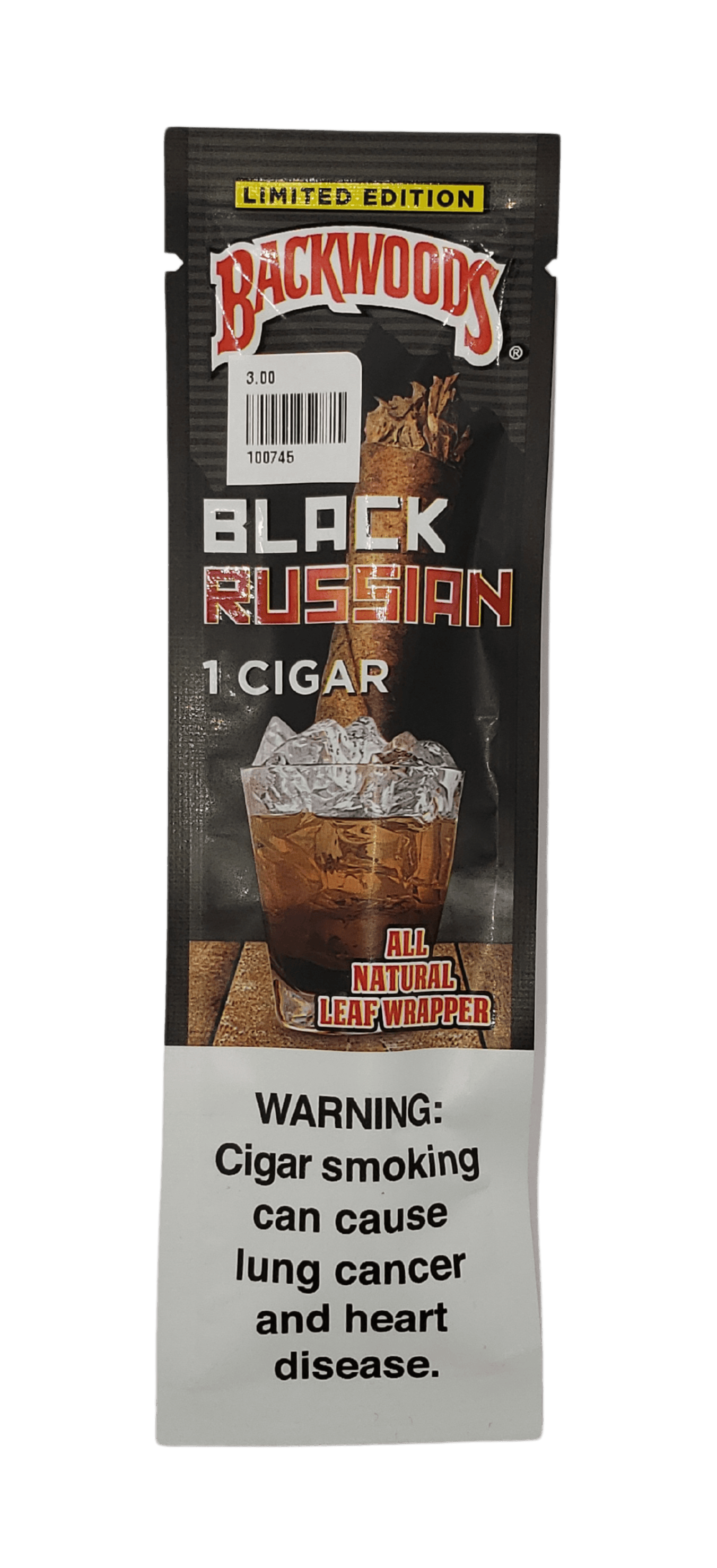 BACKWOOD SINGLE BLACK RUSSIAN at The Three Sisters Collective